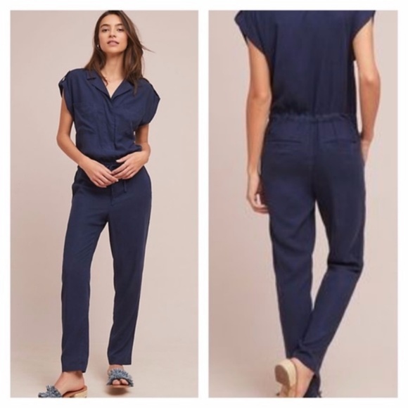Anthropologie Pants - Sanctuary surplice jumpsuit anthro exclusive sz S